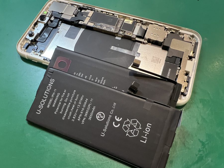 最大容量82％で減りが早いiPhone11(アイフォン)の電池交換ならスマホ修理工房水戸オーパ店にお任せください！！