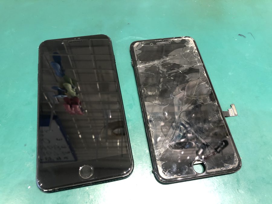 iPhone8の画面修理を致しました！即日修理で画面ピカピカ！✨【スマホ修理工房西大島店】