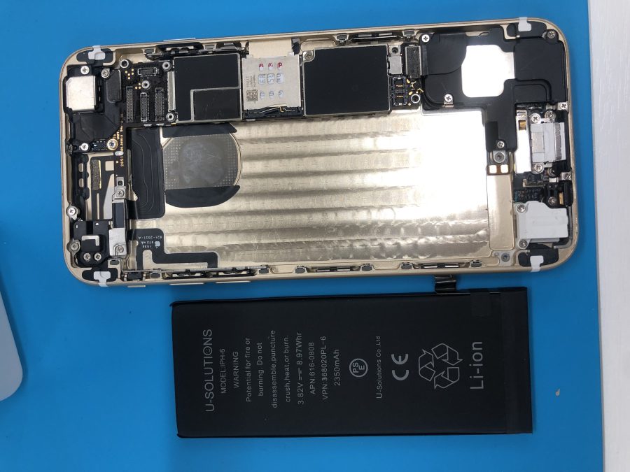 iPhone6バッテリー交換