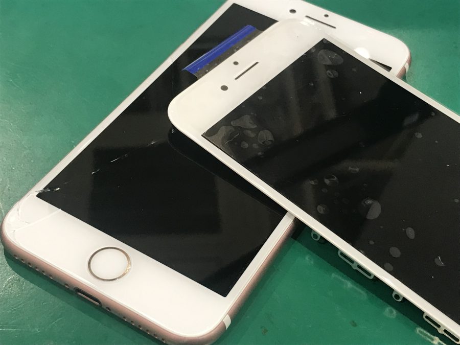 iPhone7(アイフォン)の画面交換修理でお探しならiPhone修理工房水戸OPA店にお任せください！