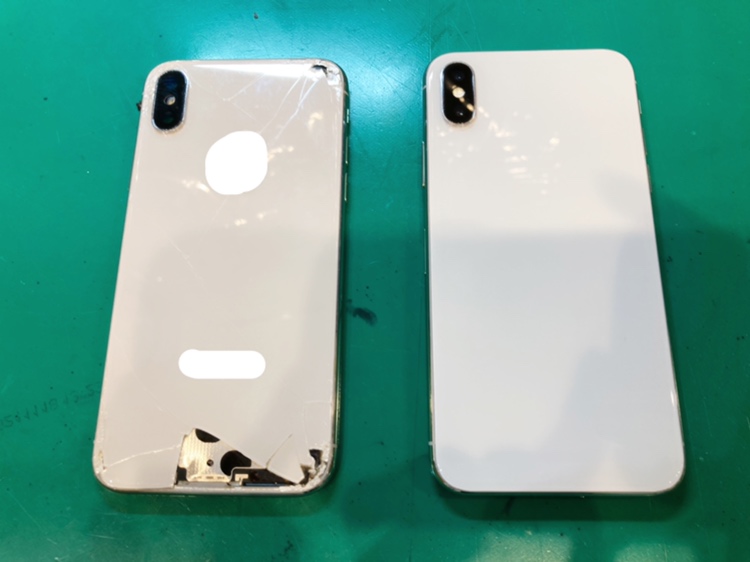 iPhoneX(アイフォン)のバックパネル交換も、スマホ修理工房新宿PePe店にお任せ下さい☆彡