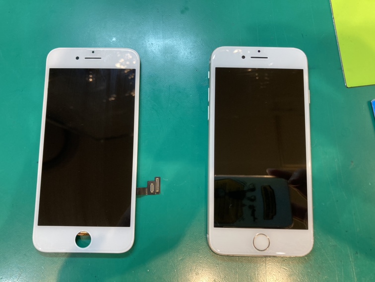 iPhone8(アイフォン8)の画面が映らない…スマホ修理工房新宿PePe店ですぐに直せます！