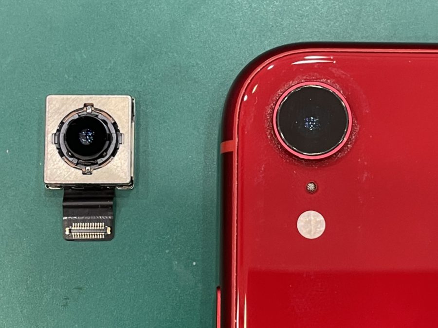 【カメラ修理】iPhoneXR　落としたらカメラが映らなくなってしまった...