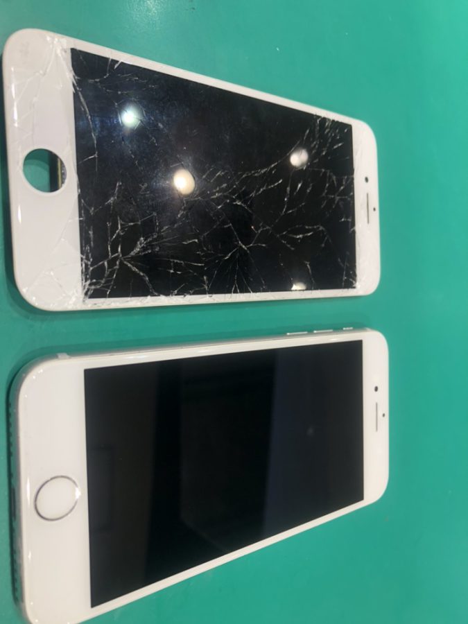 iPhone（アイフォン）7の画面がバキバキに……そんなときも是非スマホ修理工房イオンモール松本店にお越しください！