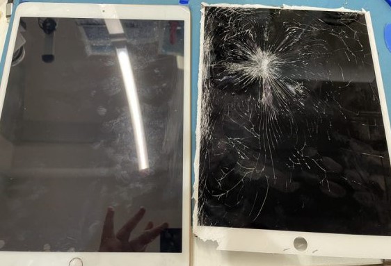 割れてしまったiPad Air3(アイパッドエアー3)、即日修理いたします！