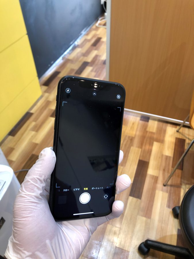 アイフォンのカメラが壊れた！それすぐ直します！【スマホ修理工房 西大島店】