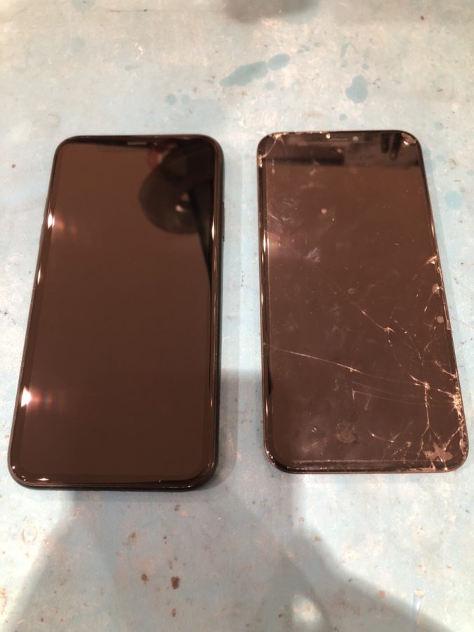 外で落として画面が割れてしまった…iPhone11(アイフォンイレブン)即日修理可能です!!