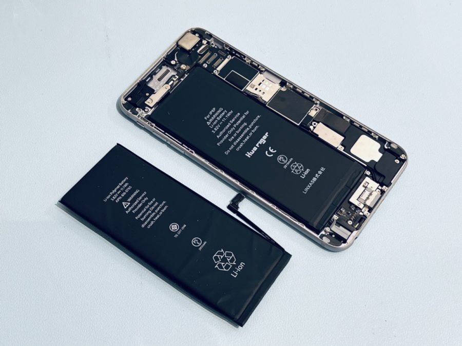 最大容量21％のiPhone6Plus(アイフォン)のバッテリー交換修理はスマホ修理工房水戸オーパ店にお任せ！！