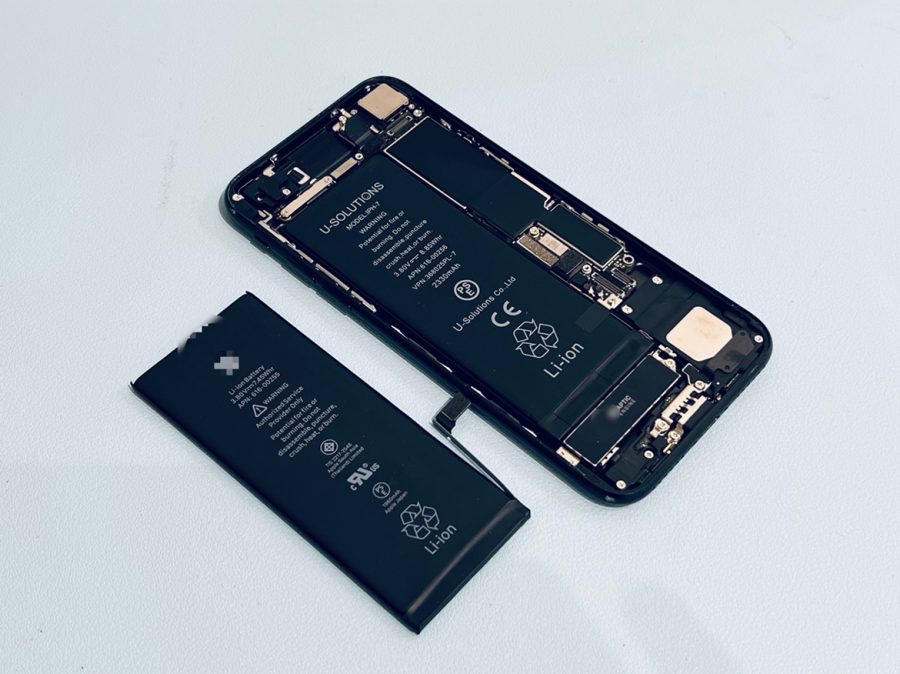 1日に何度も充電が必要なiPhone7(アイフォン)のバッテリー交換修理はスマホ修理工房水戸オーパ店にお任せ！！
