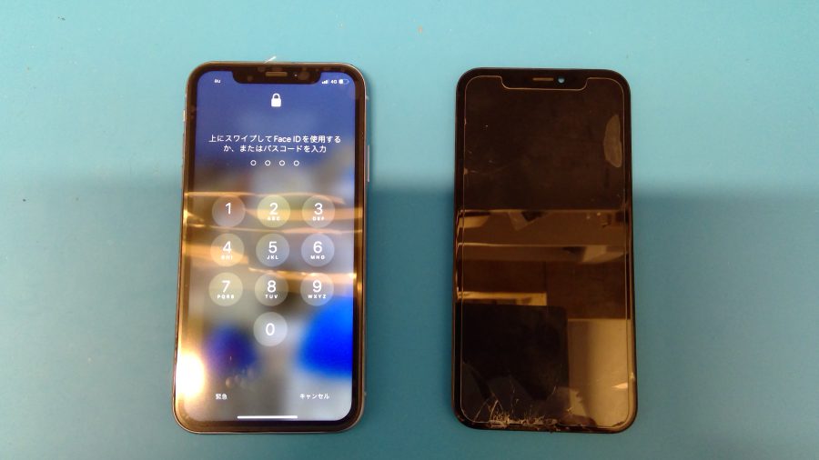 iPhoneXR（アイフォンテンアール)の画面修理！最短60分で完了！【スマホ修理工房札幌店】