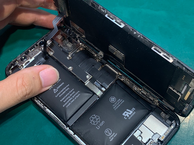 iPhoneX（アイフォンテン）バッテリー交換【スマホ修理工房ココリア多摩センター店】