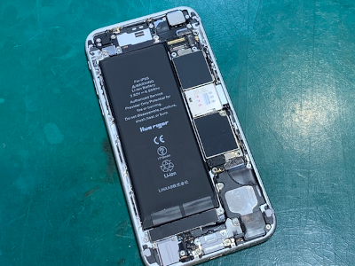 iPhone6s（アイフォン）バッテリー交換【スマホ修理工房ココリア多摩センター店】