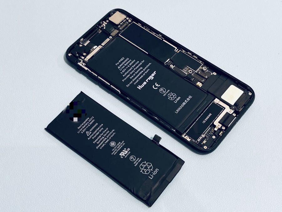 バッテリーの最大容量が79％！iPhoneSE2(アイフォン)のバッテリー交換修理はスマホ修理工房水戸オーパ店にお任せ！！