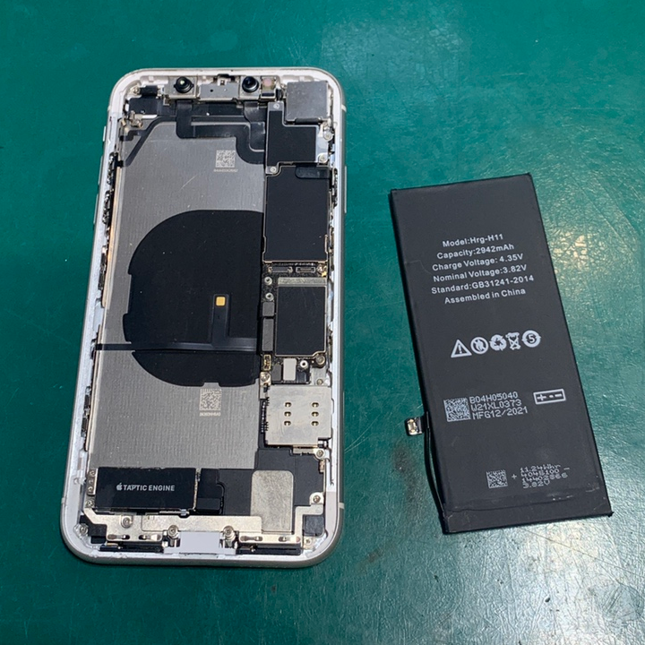 iPhoneXR（アイフォン）バッテリー交換　【スマホ修理工房多摩センター店】