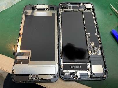 iPhoneSE3 画面割れ修理しました！！