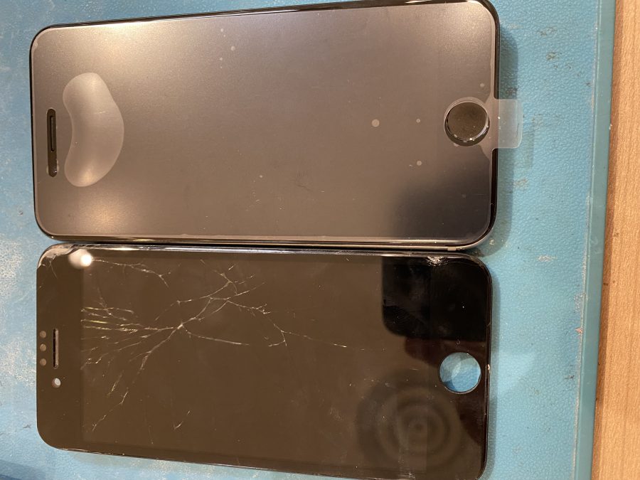 未だ使いたいガラス割れiPhone6S（アイフォンシックスエス）仙台市よりお持ち込み頂きました。