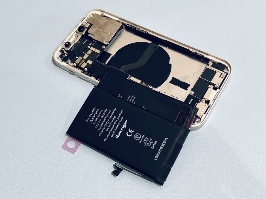 iPhone12(アイフォン)のバッテリー交換はスマホ修理工房水戸オーパ店にお越しください！！