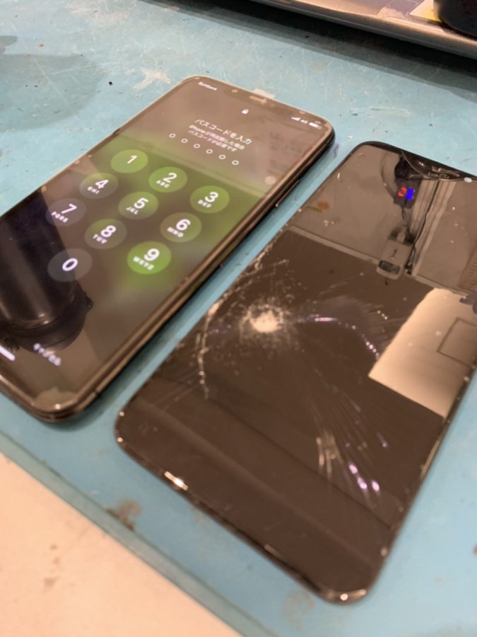 iPhone11PROMAX(アイフォン11プロマックス)の画面交換！！即日修理