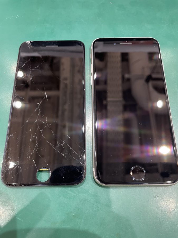 iPhone8(アイフォン8)の画面割れの修理は【スマホ修理工房池袋P’パルコ店】にお任せください！
