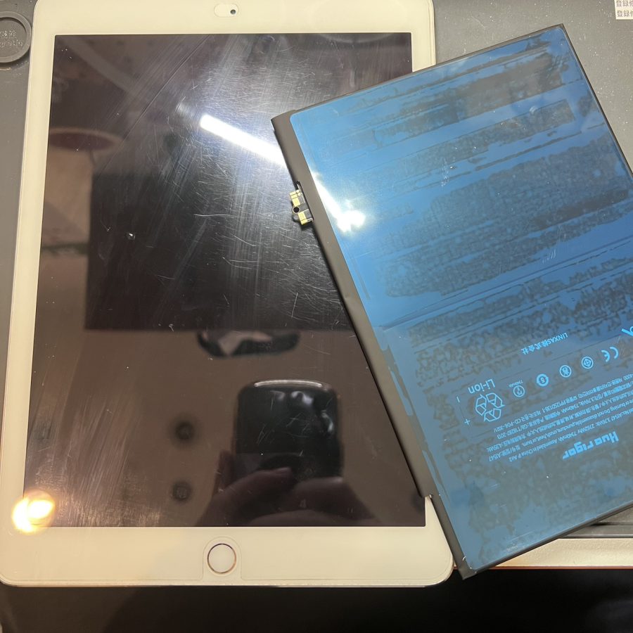充電の減りが早くなったiPad Air2（アイパッド）のバッテリー交換を行いました！スマホ修理工房なんばウォーク店