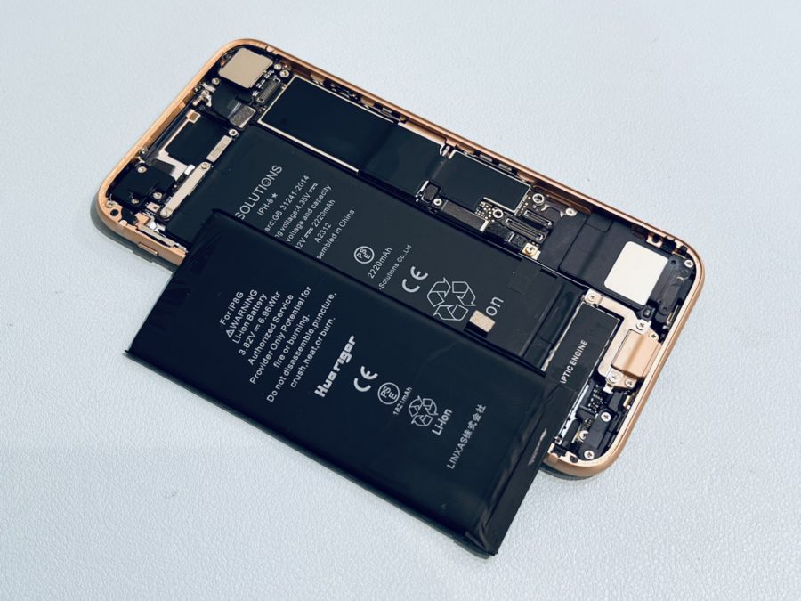 バッテリーの最大容量が80％で急に電源が落ちるように。。。iPhone8(アイフォン)のバッテリー交換はスマホ修理工房水戸