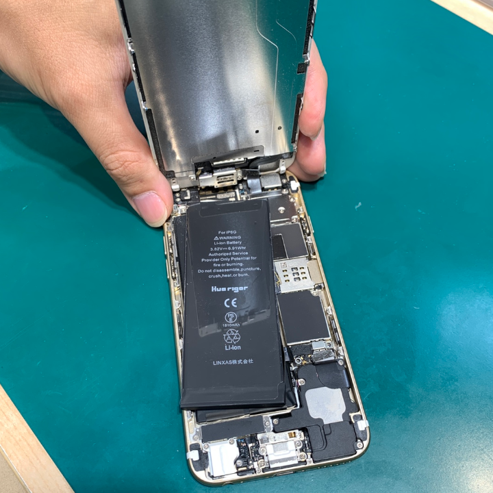 起動しない端末も修理対応！起動不能iPhone6（アイフォン6）バッテリー交換【スマホ修理工房ココリア多摩センター店】
