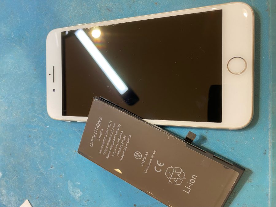 仙台市太白区からお越しのお客様よりiPhone8plus（アイフォン）バッテリー交換承りました！！