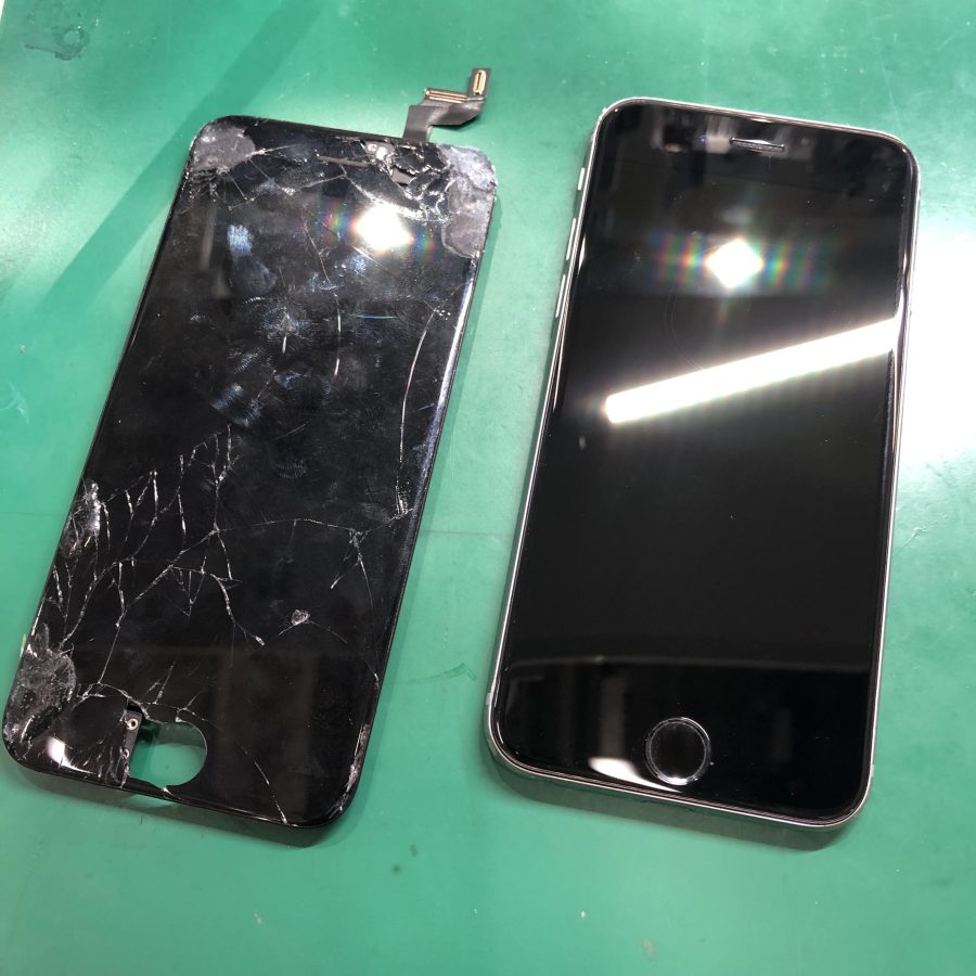 埼玉県浦和市からお越しのお客様より、iPhone6s（アイフォン6エス）の画面割れ交換を承りました！【池袋P’パルコ本店】