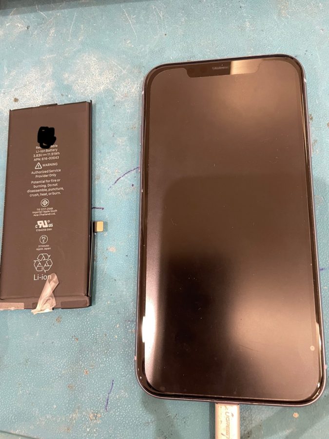 iPhone11(アイフォン)のバッテリー交換
