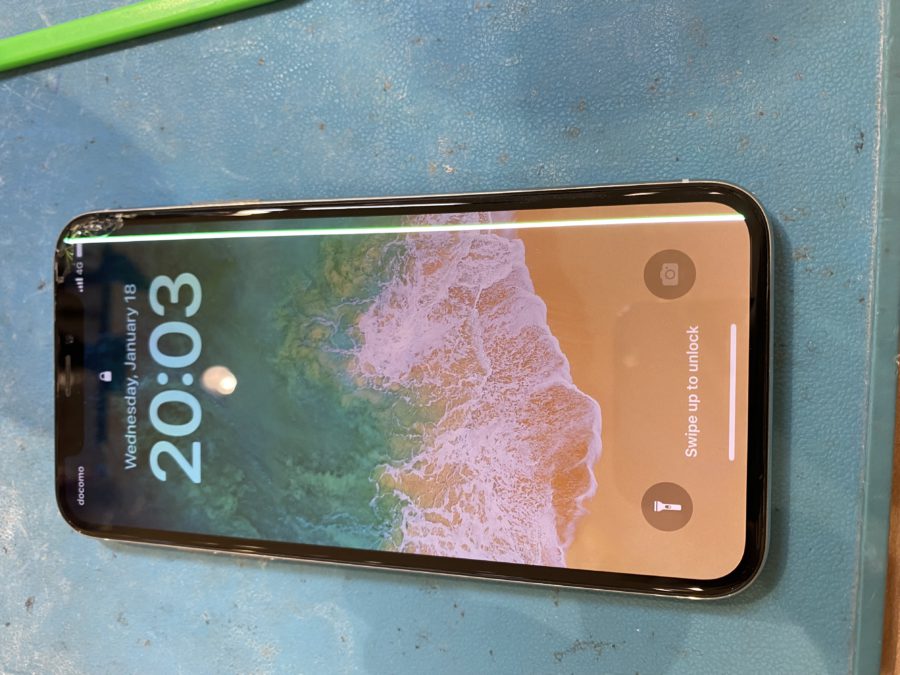 太白区から!iPhoneX(アイフォンテン)タッチ不良修理を行いました!【スマホ修理工房　仙台PARCO２店】