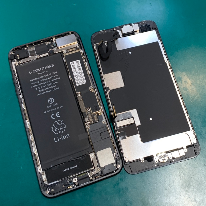 バッテリー交換は当日すぐ受け付け、データも消えません！iPhone8（アイフォン）バッテリー交換