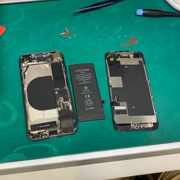 バッテリーが弱ってきたら交換で改善できます！iPhone８（アイフォン）バッテリー交換