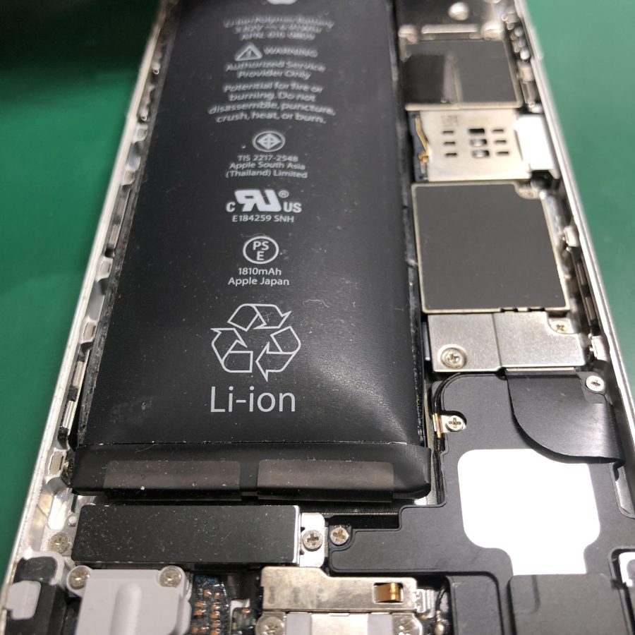 iPhone6（アイフォン6）のバッテリー膨張なら【スマホ修理工房池袋P'パルコ本店】へ！