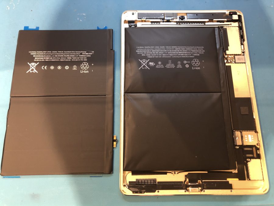 iPad Air2（アイパッドエアー第2世代）のバッテリーが膨張して液晶画面が浮いてきたら、スマホ修理工房渋谷店へ！