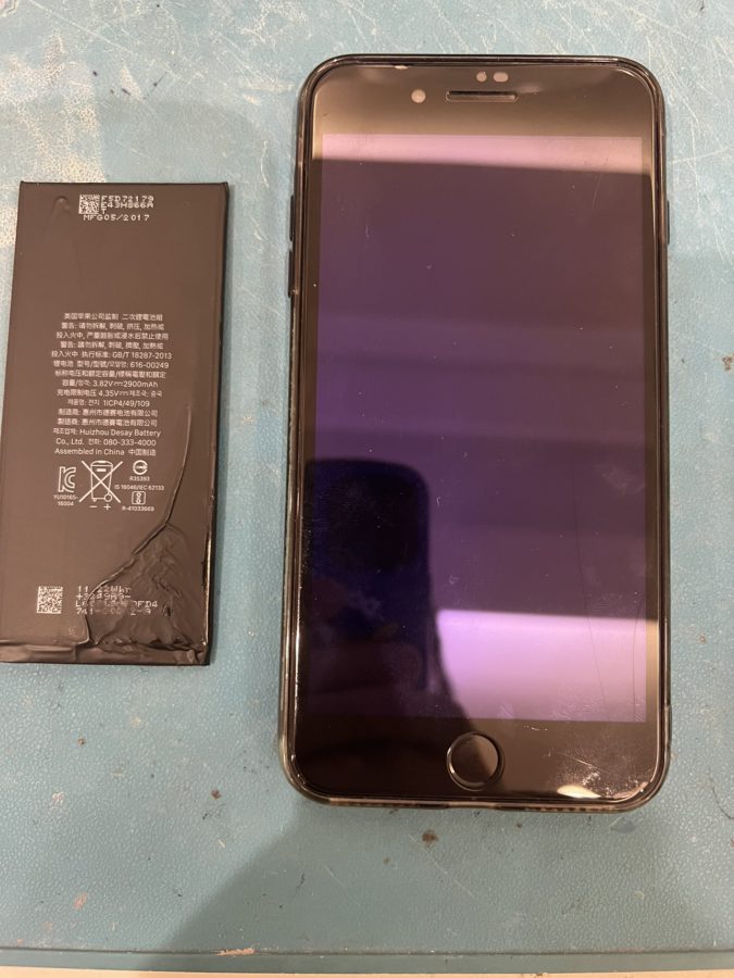 iPhone7plus(アイフォン)のバッテリー交換なら、即日修理