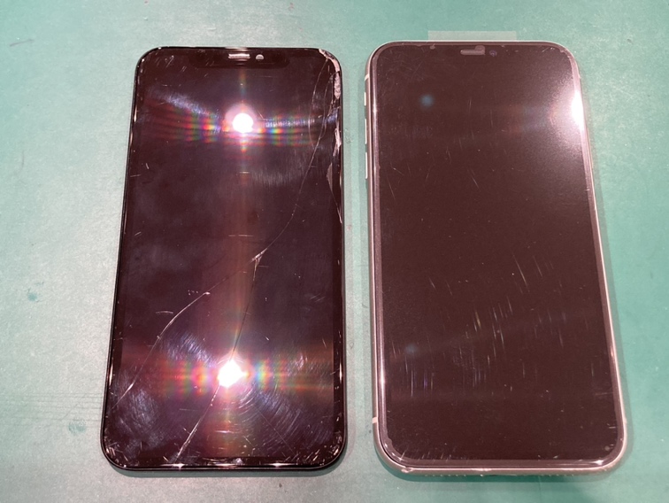 仙台市よりお越しのお客様から液晶不良を起こしたiPhone11の画面修理【スマホ修理工房仙台パルコ2店】