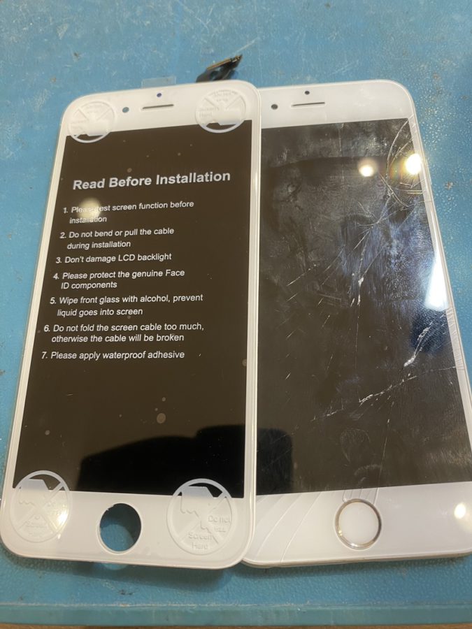 山形からお越しのお客さまからiPhone6sの画面割れ修理依頼をお受けいたしました。【スマホ修理工房仙台パルコ2店】