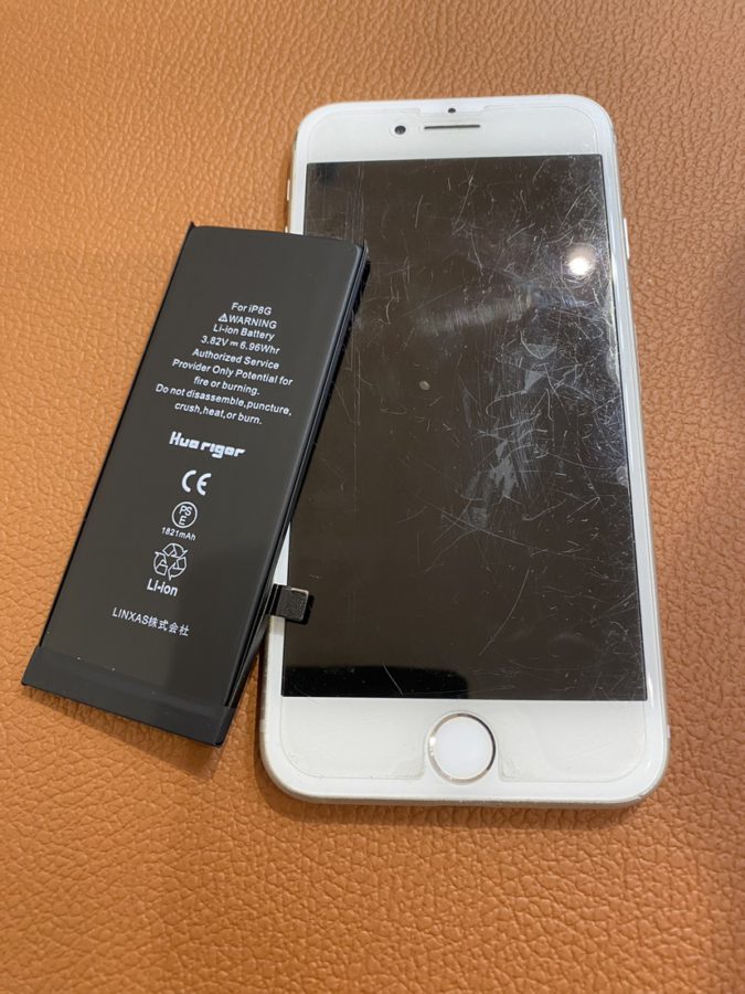 仙台市からお越しのお客さまからiPhone8のバッテリー交換依頼をお受けいたしました。【スマホ修理工房仙台パルコ2店】