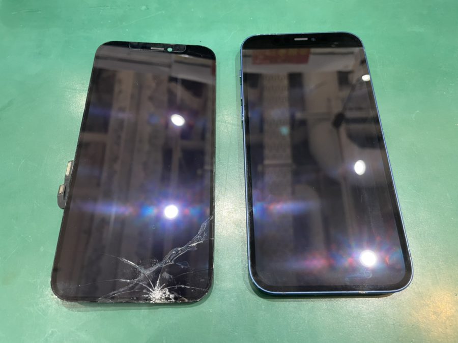 iPhone12(アイフォン12)の画面が割れてしまったら、【スマホ修理工房池袋P‘パルコ店】へ！