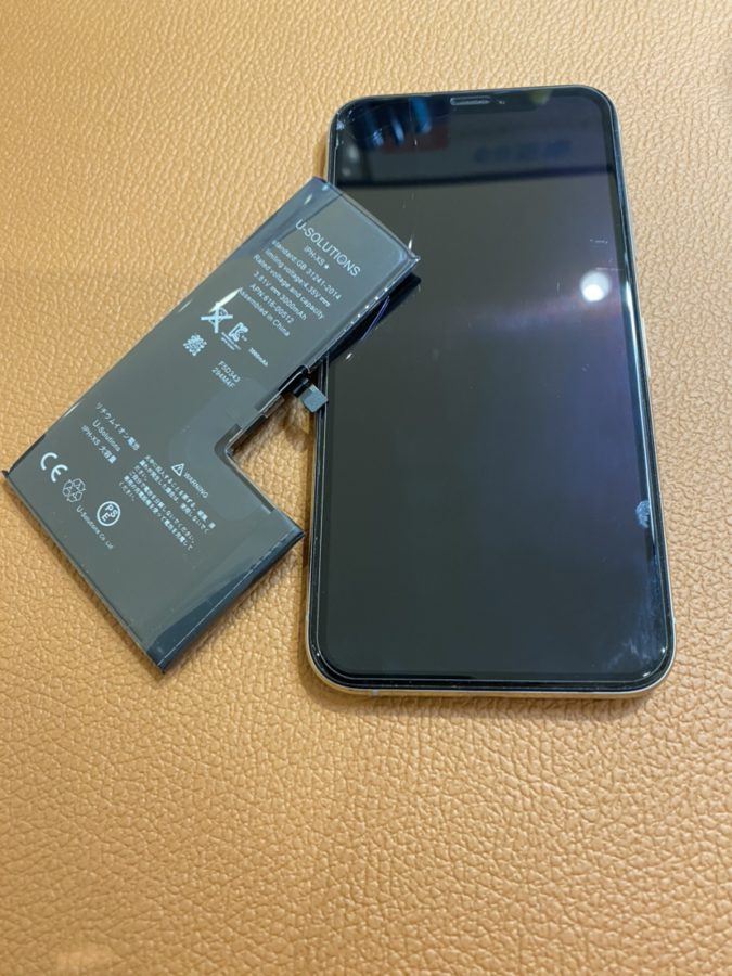 仙台市からお越しのお客様からiPhoneXS(アイフォン)バッテリー交換を行いました!【スマホ修理工房仙台PARCO２店】