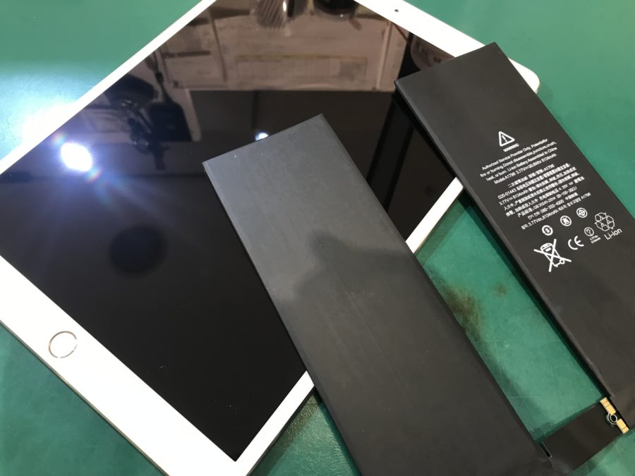 【iPad pro10.5(アイパッド)】バッテリーが急に切れるようになってしまって...【スマホ修理工房新宿PePe店】