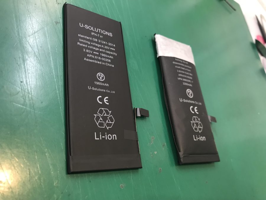 膨張してしまったバッテリー　即日修理ならスマホ修理工房和光駅前店へ　【スマホ修理工房和光駅前店】