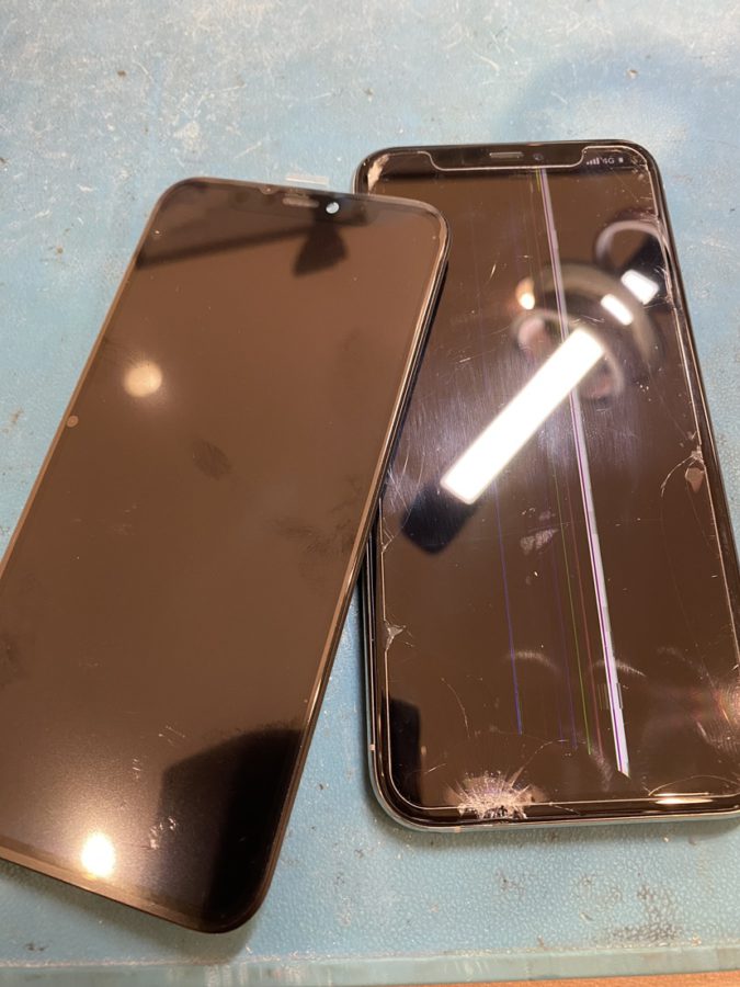 仙台市からお越しのお客様よりiPhoneXR(アイフォン)の画面交換を承りました。【スマホ修理工房仙台PARCO2店】