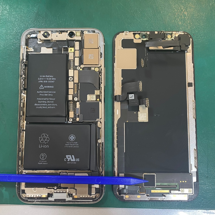 電池の減りが早いのは経年劣化？？バッテリー劣化？？　iPhoneX（アイフォンテン）　バッテリー交換（修理内容）【iPhone修