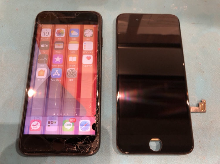 iPhoneSE3（アイフォンSE第3世代）の液晶画面修理なら、スマホ修理工房渋谷店ですぐにできちゃうんです…！