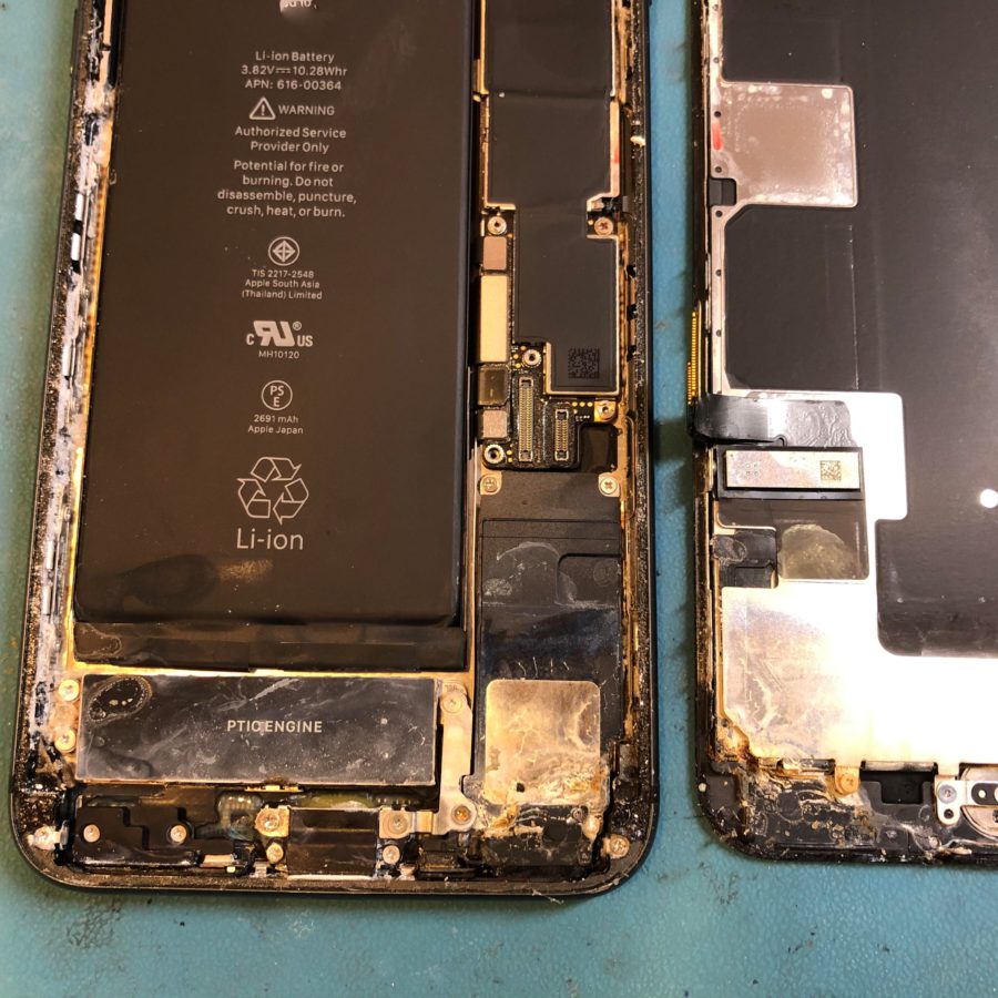 海で水没したiPhone8Plus（アイフォン8プラス）の復旧作業！！水没復旧も【スマホ修理工房池袋P‘パルコ店】へ！