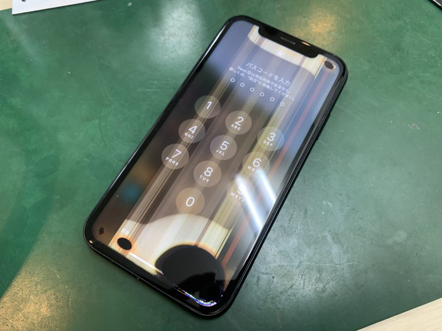 iPhoneXR 水没＆画面修理のご案内♪