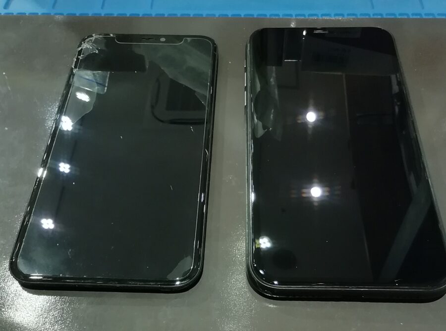 iPhone11（アイフォンイレブン）画面修理を承りました