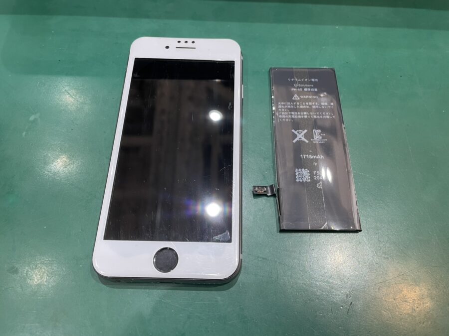 iPhone6s（アイフォン6s）のバッテリー交換を検討中なら、「スマホ修理工房　池袋P'パルコ本店」へ！