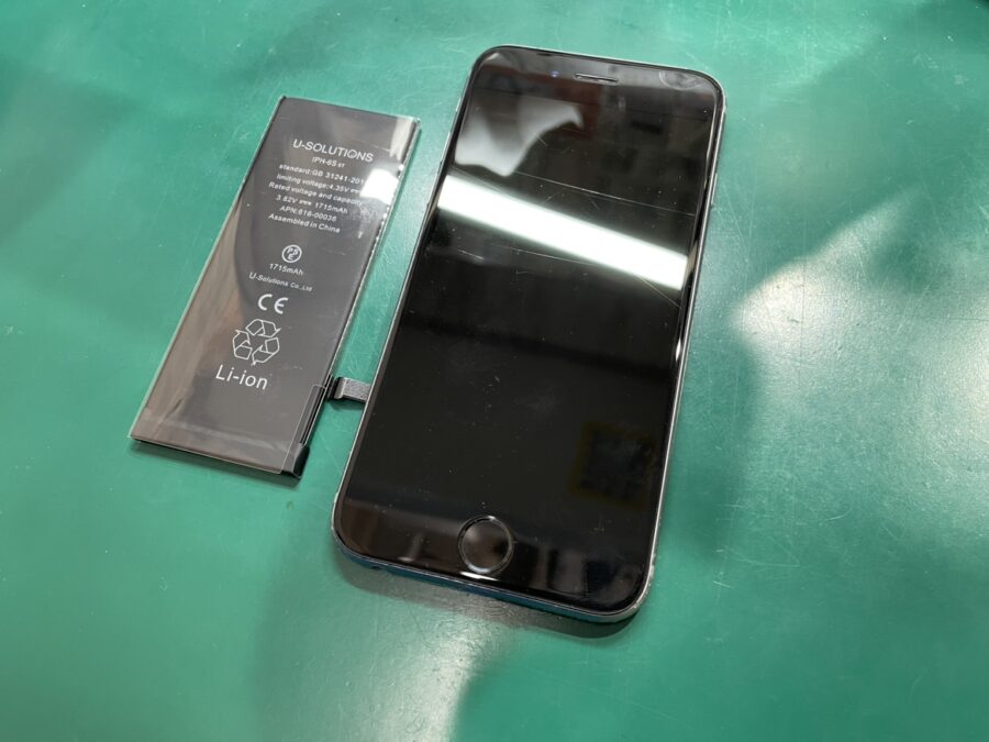 iPhone6S(アイフォン6S)のバッテリーの持ちが悪い…そんな時は、【スマホ修理工房池袋P‘パルコ店】へ！